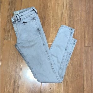 Zara Gray Grey Skinny Jean Jegging Size 4 EU 36